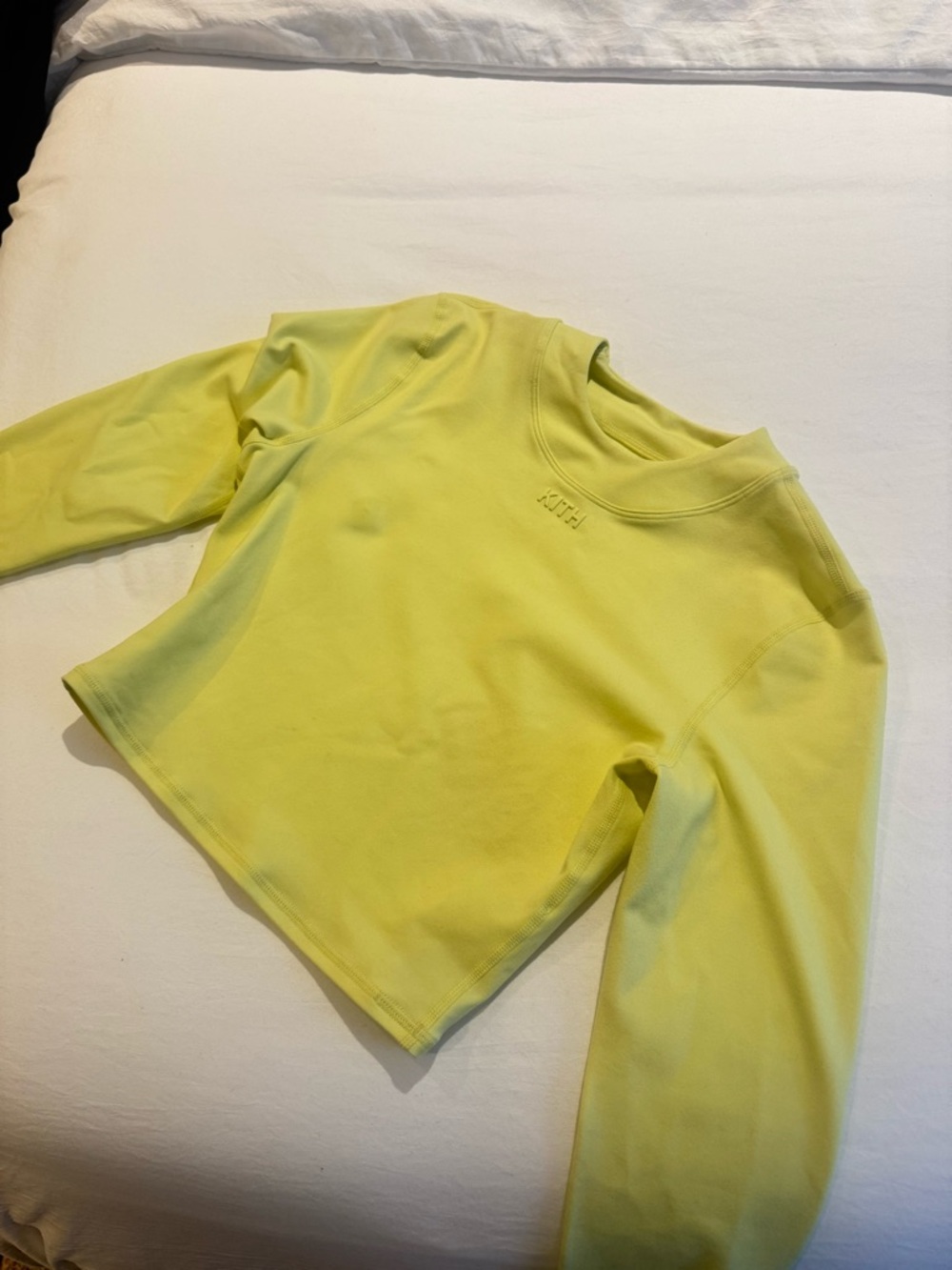 KITH Longsleeve Spandex Crop Top